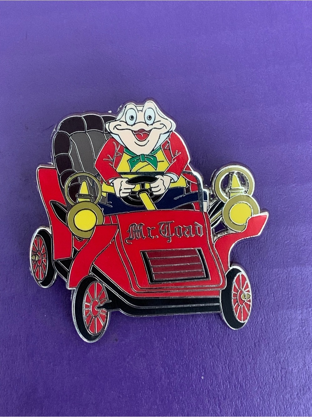 WALT DISNEY WORLD 2022 COLLECTION PIN - MR TOAD WILD RIDE RED CAR PIN